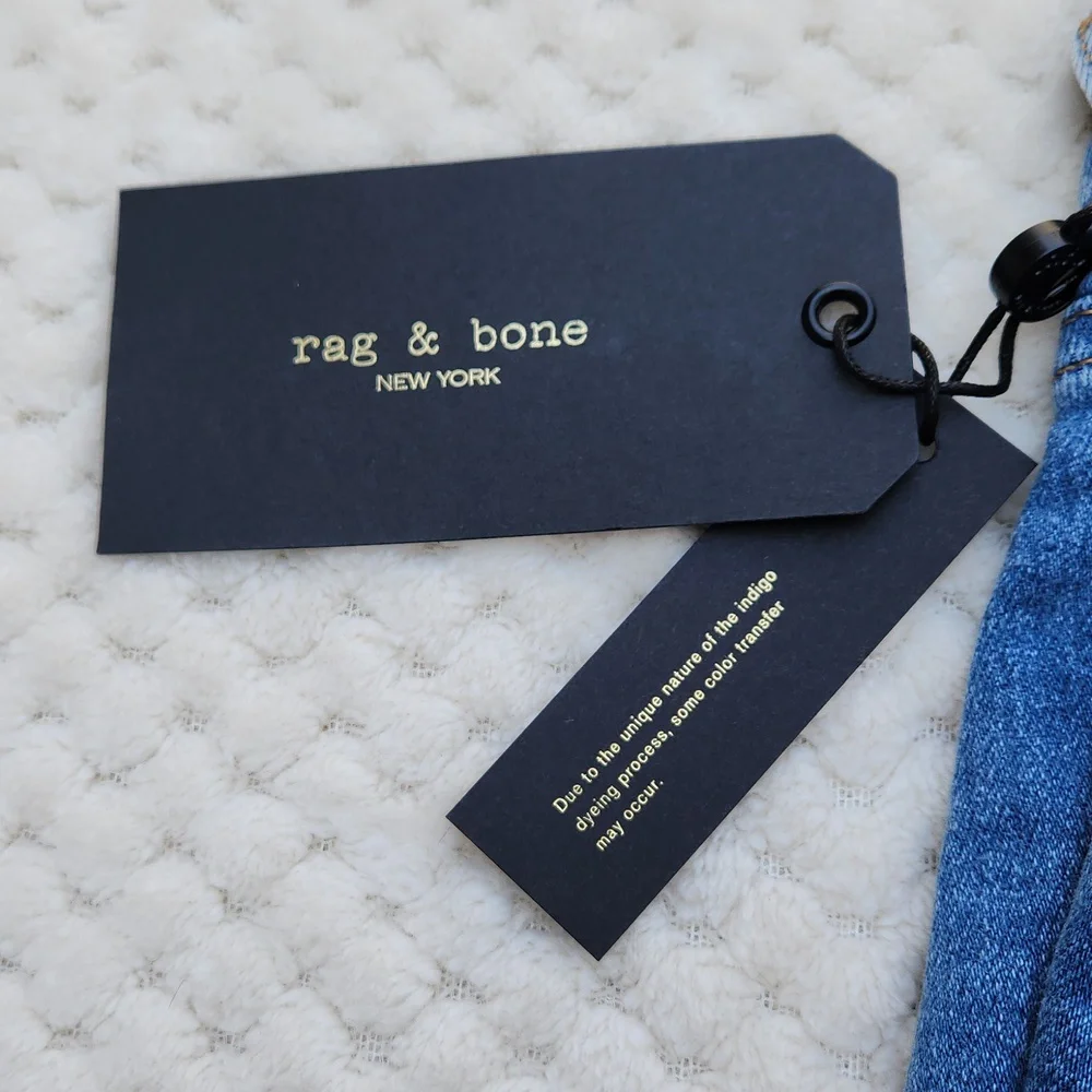 Nwt rag & bone Nina High Rise Denim Shorts - Picture 13 of 16